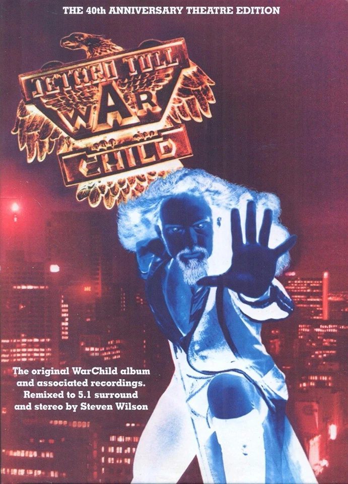 JETHRO TULL War Child DELUXE REMAST 2 CD & 2 DVD 4 DISC BOX SET 5.1 SRND SEALED - Image 1 of 1