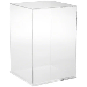 Plymor Clear Acrylic Display Case with Clear Base, 10" W x 10" D x 15" H - Picture 1 of 1