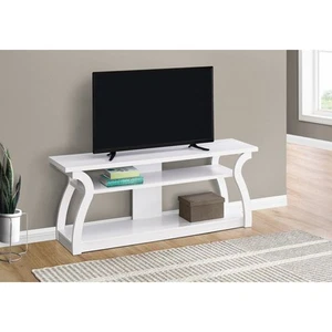 Monarch Specialties Tv Stand, 60 Inch, Console, Media Entertainment Center, Stor - Picture 1 of 4