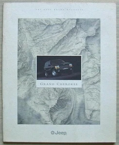 JEEP GRAND CHEROKEE UK Car Sales Brochure 1996 #01/96 - Picture 1 of 4