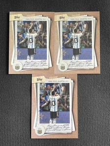 Lionel Messi 2025 Topps Argentina Focus soccer #46 Lots 3 - Picture 1 of 2
