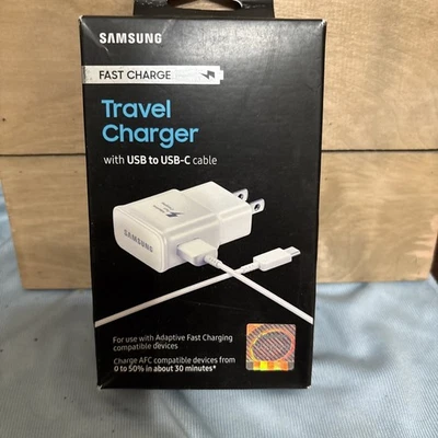 Brand NEW Genuine Samsung - Fast Charge USB -C Wall Charger White EP-TA315CWEGUS - Image 1 of 4