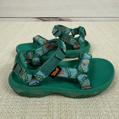 Teva Kids Hurricane XLT 2 Garden Pack Blue Sky Sandals 11 - Image 1 of 4