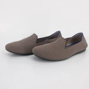 Rothy’s The Loafers Size 6 Retired Mocha Brown Round Toe Flats Slip On Shoes - Picture 1 of 10