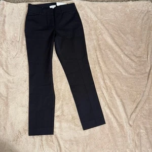 Loft Skinny Ankle Petite schwarze Anzughose Damengröße 00 Petite neu mit Etikett - Bild 1 von 9