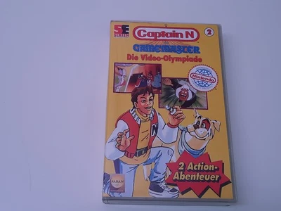 Captain N The Gamemaster: Die Video-Olympiade VHS German PAL Video Nintendo - Bild 1 von 4