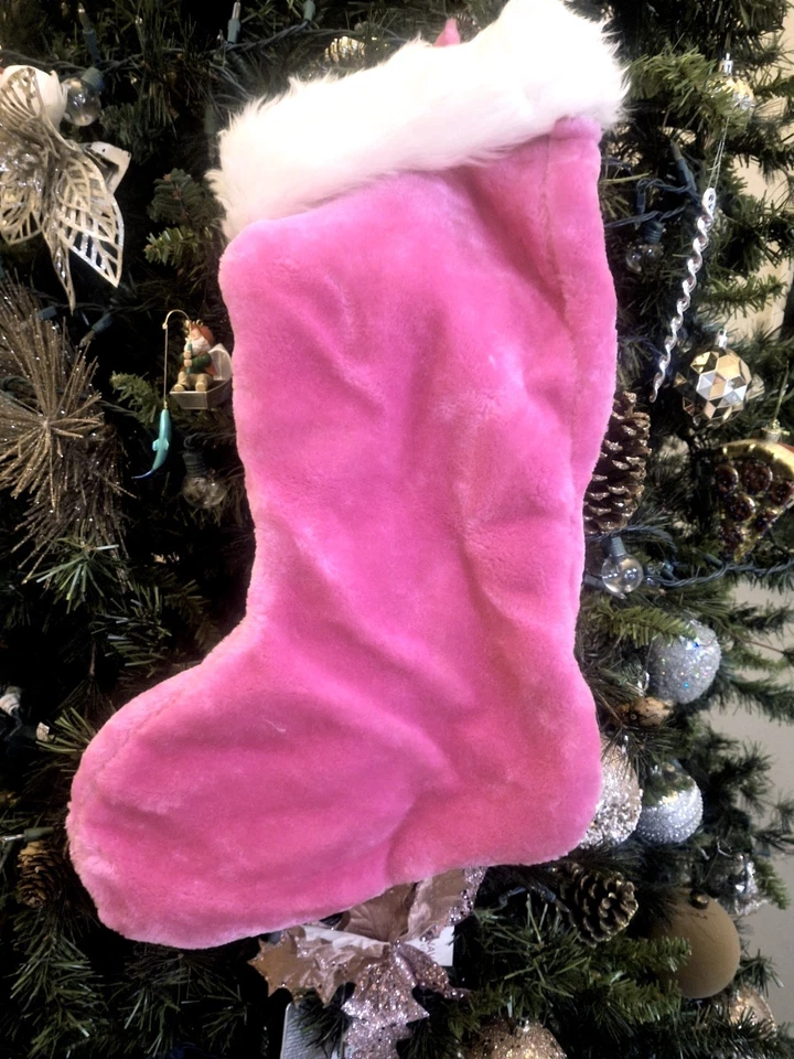 Hermosas Medias Rosa Caliente Navidad VACACIONES 🎄 Foto 1 de 4