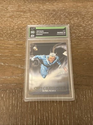 1992 Marvel Masterpieces Quicksilver #71 Degree 10 GEM MINT  *RARE!!!* - Image 1 of 2