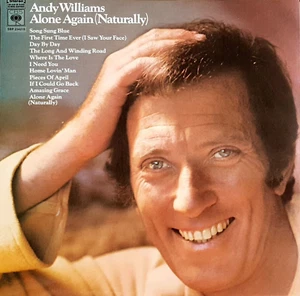 Andy Williams–Alone Again (Naturally) Vinyl LP 1972 CBS Australia– SBP 234219 - Picture 1 of 2