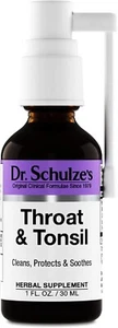 Dr Schulze Clean Throat and Tonsil Soothe and Protect, Powerful Vegan spray - Picture 1 of 2