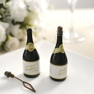48 Green Small Champagne Wedding Bubble Favors Party Decorations Supplies SALE - Picture 1 of 9