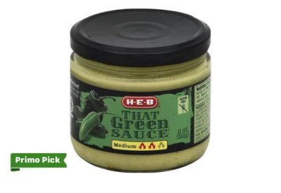 HEB That Green Sauce 11oz pack of three bundle. chips ans salsa favorite.  Foto 1 de 4