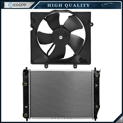 Electric Engine Radiator Cooling Fan Kit For 2002 2003 2004 2005 Kia Sedona Foto 1 de 4