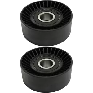 Pair Set of 2 Accessory Belt Idler Pulleys Upper for 745 760 645 525 325 330 530 - Picture 1 of 10