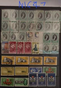 Nigeria Duplicates Selection QEII Mint & Used (NIG47) - Picture 1 of 1