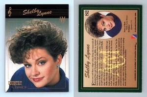 Shelby Lynne #82 Country Classics 1992 Collect-A-Card Trading Card
