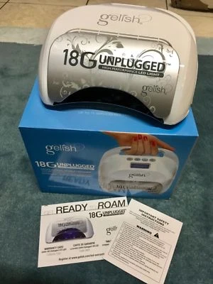 Harmony Gelish 18G Unplugged High Performance LED Lamp Cordless NEW BEST LAMP