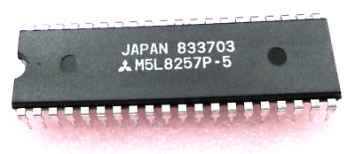 1 piece M5L8257P-5 | PROGRAMMABLE DMA CONTROLLER |  DIP40 | 8257 | MITSUBISHI - Image 1 of 4