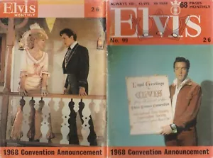 ALWAYS 100% ELVIS GREAT BRITAIN FAN CLUB MAGAZINE APRIL 1968 ISSUE NO.99 - Picture 1 of 2