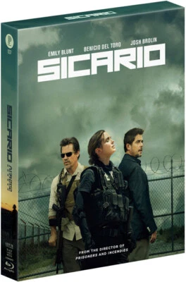 [USED] Sicario BLU-RAY Steelbook Limited Edition - Lenticular / Plain Archive Foto 1 de 3