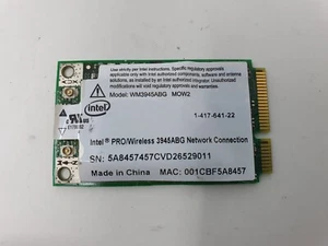 SONY PCG-9Y2M VGN-BX51XP scheda WiFi wireless Intel ANATEL WM3945ABG originale - Foto 1 di 8