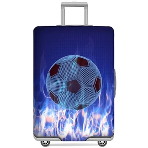 GANNEPIE Suitcase Cover Washable Travel Luggage Protector Anti-scratch Soccer... - Picture 1 of 12