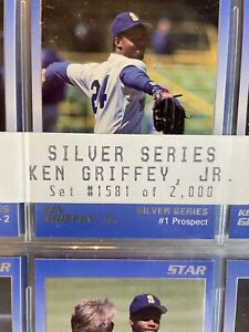 Griffey Jr 1992 STAR CO. Silver 9-card Set Uncirculated