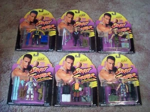 Street Fighter Movie Guile LOT Rock Trooper Sonic Boom Navy Seal MOC Hasbro 1994 - Picture 1 of 18