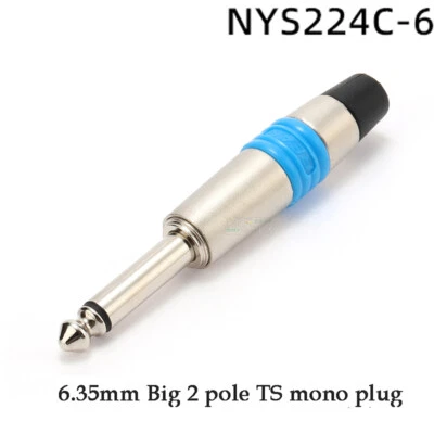 6.35mm 1/4" Stereo TRS to XLR 3 Pin & 2 Pin Male Female Microphone Audio Adapter - Image 1 of 4