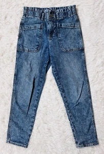 Girl’s Gap Denim Mom Jean w/Elastic Waist Youth Size 8 - Picture 1 of 8