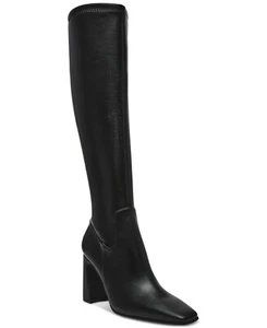 Steve Madden Lamarca kniehohe Damenstiefel schwarz Kunstleder US-Größe 8 M - Bild 1 von 3