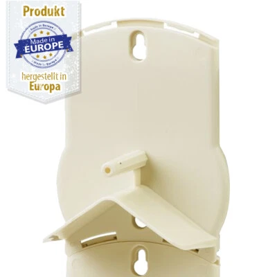 MARKENLOS Vogel Sitzbrettchen mit Sitzstange - beige
