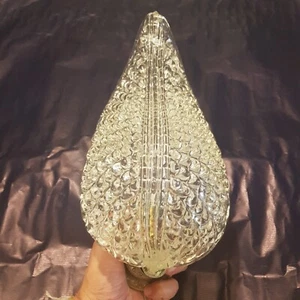 Singola Applique Da Parete Foglia Vetro Di MURANO Barovier Glass . Con Difetto - Foto 1 di 14