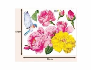 Wall Decals Sticker CAMELLIA FLOWER 220-CP036A - M - Picture 1 of 2