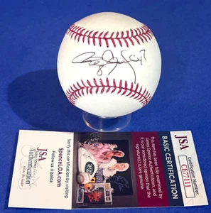 Pelota de béisbol Roger Clemens Cy 7 firmada ROM JSA CE77111 - Imagen 1 de 8
