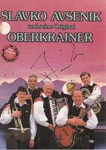 Autogramm - Slavko Avsenik und seine Oberkrainer - Bild 1 von 1