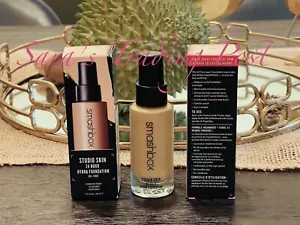 1x Smashbox Studio Skin 24 Hours HYDRA FOUNDATION Oil-Free1oz/30ml Pick Shade+๐ - Picture 1 of 2