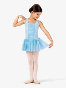 THEATRICALS: GYMNASTICS, ICE SKATING, DANCE LEOTARD W/ SKIRT SZ: XLC (14/16) - Picture 1 of 11