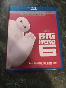 Big Hero 6 (Blu-ray, 2014) Disney Movies Rated PG - Imagen 1 de 2