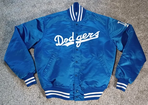 Vintage Official Los Angeles Dodgers Baseball Jacket Men's XL - CONDITION ISSUES Cover