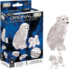 Dog and Puppy Standard Original 3D Crystal Puzzle from BePuzzled, 3 Dimensional