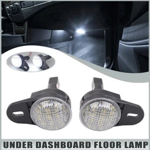 Luz LED interior debajo del tablero reposapiés luz de cortesía para Jeep Liberty Dodge Nitro Ram - Imagen 1 de 21