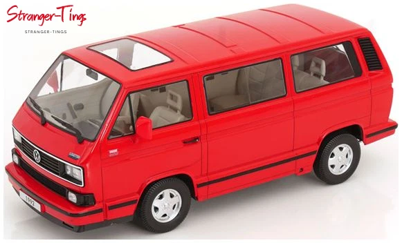 VW T3 Limited Última Edición 1992 Rojo Metálico Escala 1:18 KK Diecast Foto 1 de 1