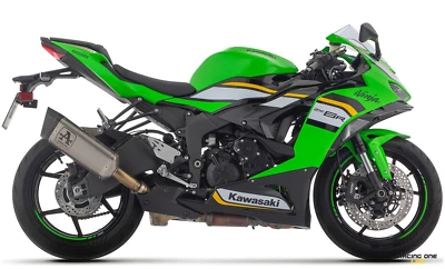 EXHAUST MUFFLER SILENCER ARROW PISTA TITANIUM FOR KAWASAKI ZX-6R / 636 24-25 - image 1 of 4