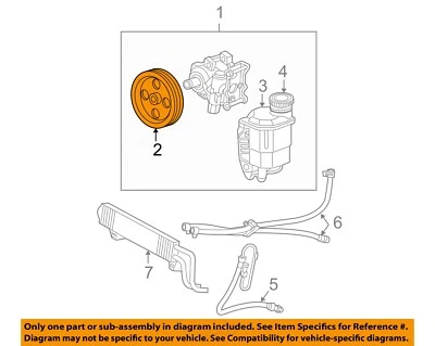 Bomba de dirección asistida usada se adapta a: Dodge Durango 2005 5,7 grado A Foto 1 de 3