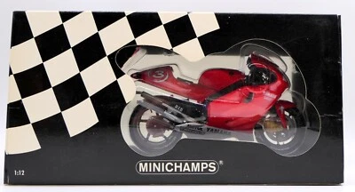 MINICHAMPS 1/12 MAX BIAGGI 2001 SUR YAMAHA YZR 500 MOTO GP 2001 -  122016303 - Photo 1/4