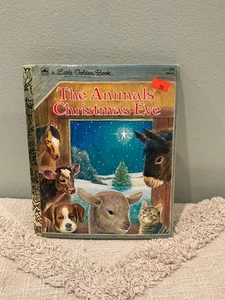 Vintage The Animals Christmas Eve Little Golden Book 1977 - Picture 1 of 4