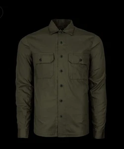 TAD Gear Triple Aught Design Overland Shirt French Twill Cotton Olive L (Large) - Picture 1 of 10