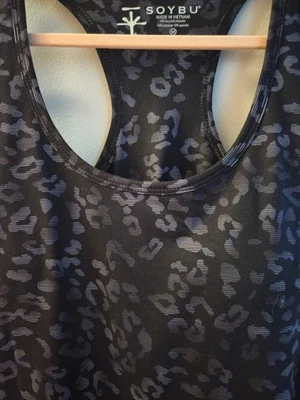 Tanque Soybu Vital en negro guepardo Foto 1 de 3