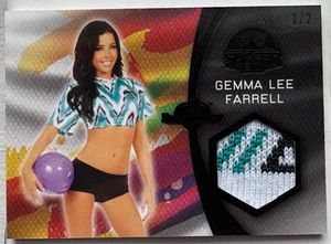 2025 BENCHWARMER GIRLS OF SUMMER GEMMA LEE FARRELL SOCCER SWATCH CARD /2 - Picture 1 of 2